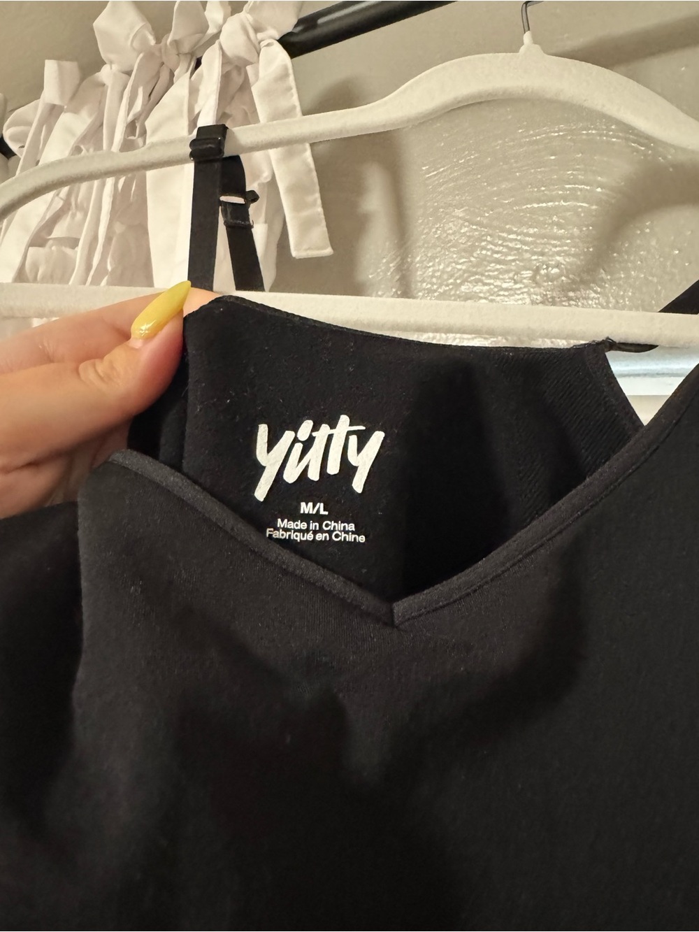 YITTY Black Shaping One-Piece Bodysuit NEVER WORN - Picture 3 of 3